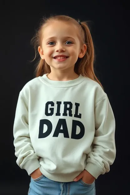 Girl Dad's Favorite Sweatshirt: A Soft and Cozy