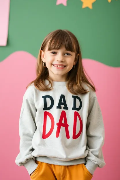 Girl Dad Sweatshirt: A Fun and Casual Wear