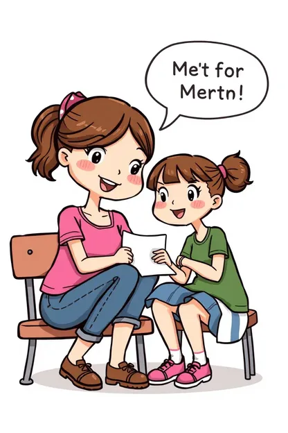 Girl Mentor Clip Art for Designers Only