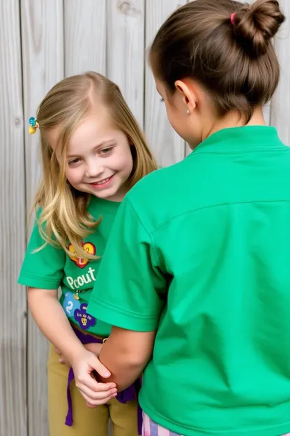 Girl Scout Badge Placement System Explained