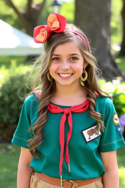 Girl Scout Brownie Costume for Kids