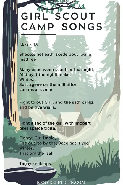 Girl Scout Camp Songs: Happy Memories with Friends Always