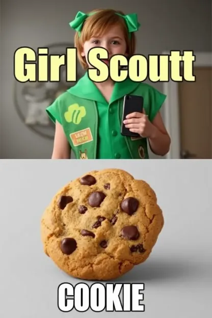 Girl Scout Cookie Meme Goes Viral Online