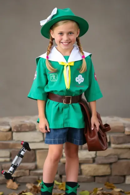 Girl Scout Leader Uniform Costume Ideas