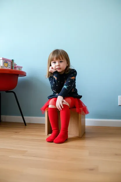 Girl Socks with Cartoon Characters