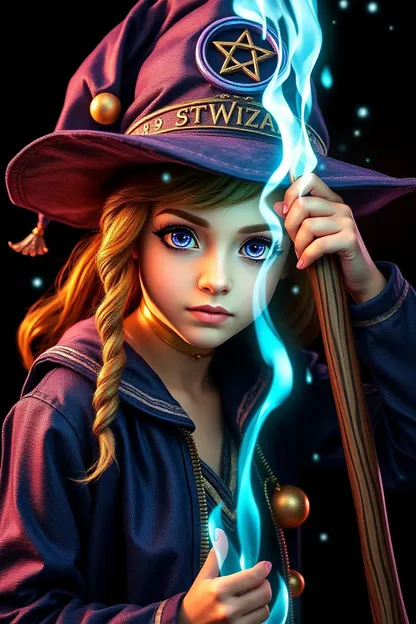 Girl Wizard Ambitious to Conquer Dark Magic