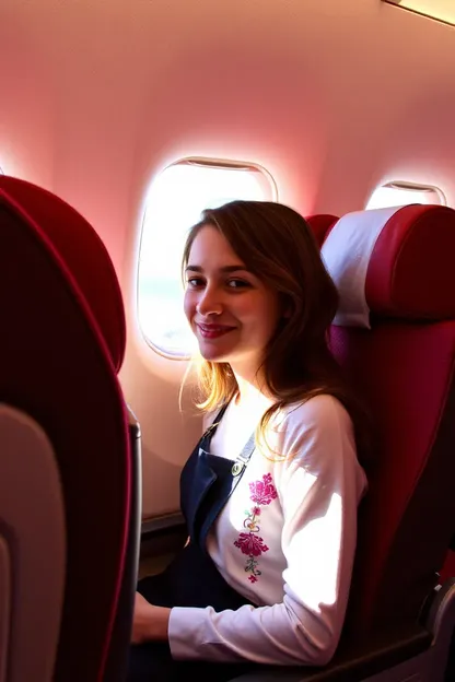 Girl in Seat 2a Feeling Relaxed