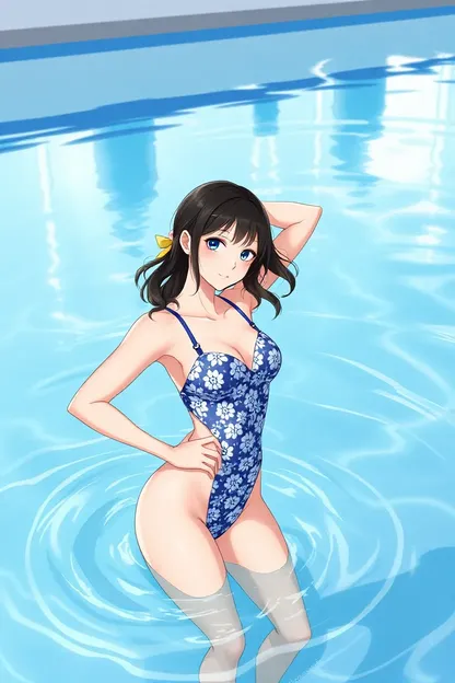 Girl in Swim Suit AI: Fashion AI Model Girl