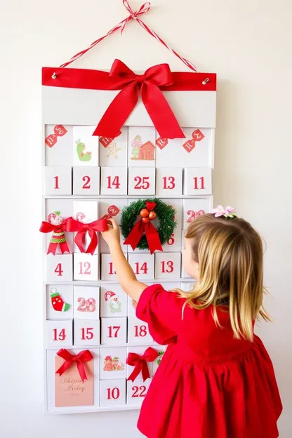 Girls' Advent Calendar Brings Friends Together