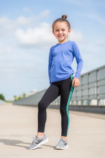 Girls' Athletic Leggings for CrossFit and Weightlifting