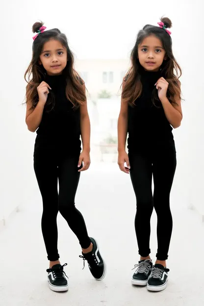 Girls' Black Leggings Are Perfect for Active Lifestyle