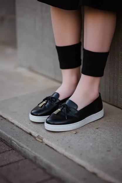 Girls' Black Shoes for a Fashion Statement