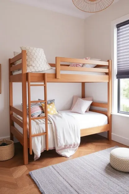 Girls' Bunk Beds for Cozy Slumber