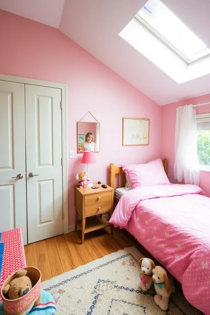 Girls' Room Ideas with Colorful Artwork and Rugs