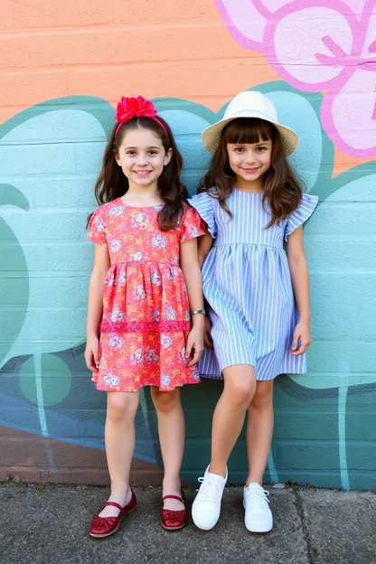 Girls' Spring Dresses for Young Fashionistas to Wear