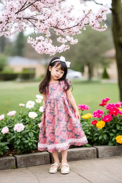 Girls' Spring Dresses for a Chic and Elegant Appearance