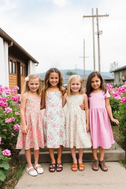 Girls' Spring Dresses for a Fun and Playful Season