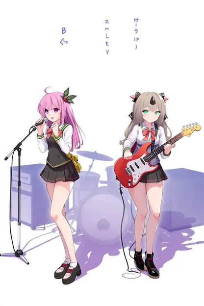 Girls Band Cry Booru Authentic Feeling