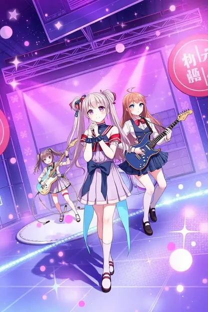 Girls Band Cry Booru Heartfelt Performance