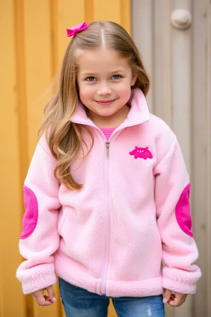 Girls Fleece Jacket Description