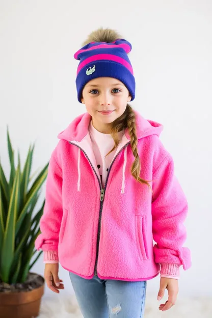 Girls Fleece Jacket Features