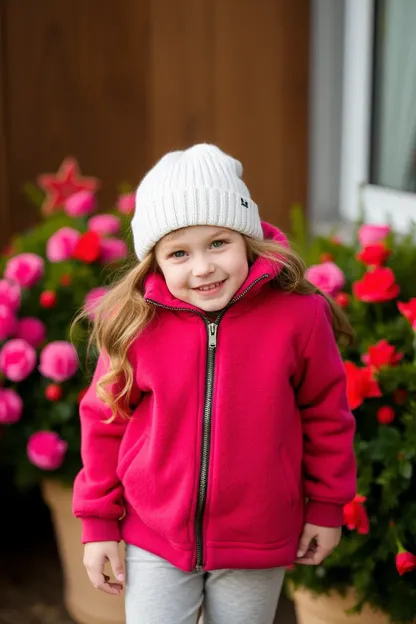 Girls Fleece Jacket: Title