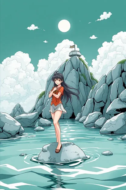 Girls Island Manga Style Artistic Storytelling Technique