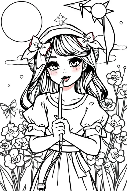 Girls Ispy Coloring Page Original Design