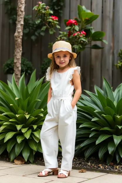 Girls Jumpsuit: Girls Admire Jumpsuit Fashion Style