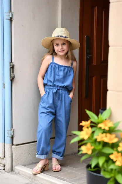 Girls Jumpsuit: Girls Choose Fashionable Jumpsuit