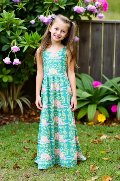 Girls Maxi Dress for Comfort and Style