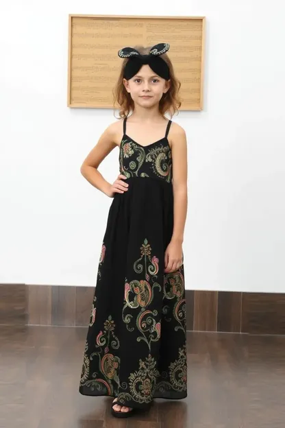 Girls Maxi Dress for Unique and Bold Style