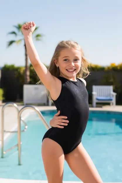 Girls One Piece Swimsuit for Beach Parties