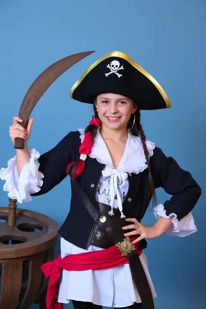 Girls Pirate Costume for a Fun and Fanciful Outing