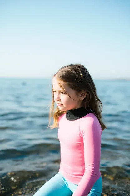 Girls Rash Guard for Active Water Play