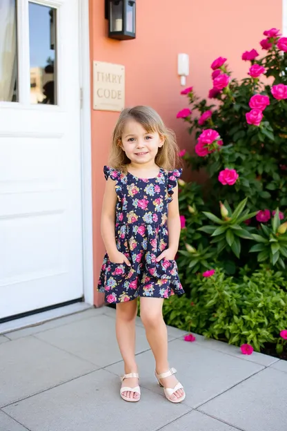 Girls Romper with Comfortable Fabric and Fit