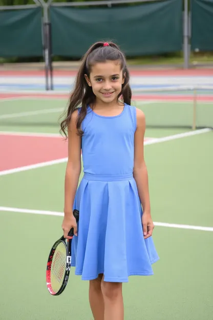 Girls Tennis Dress for Competitive and Recreational Play