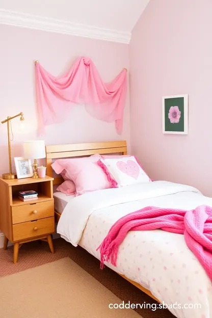 Girls Twin Bed for Cozy Sleeping Space