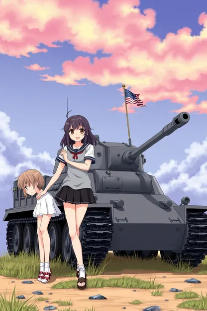 Girls Und Panzer Hentai Anime Offers Emotional Character Development