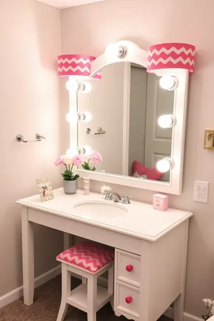 Girls Vanity Set with a Touch of Whimsy and Style