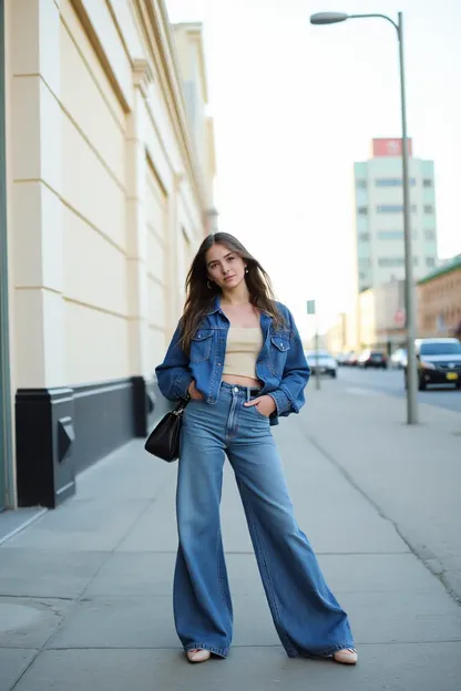 Girls Wide Leg Jeans: Flattering on Women of All Shapes