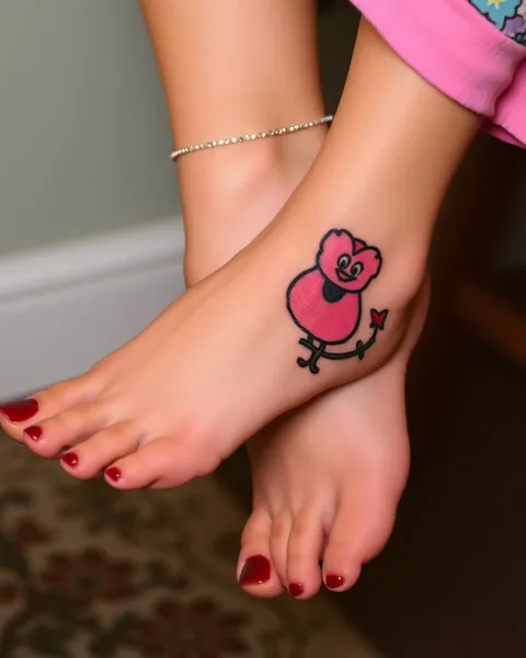 Girly Foot Tattoos Ideas for the Fashionably Fearless