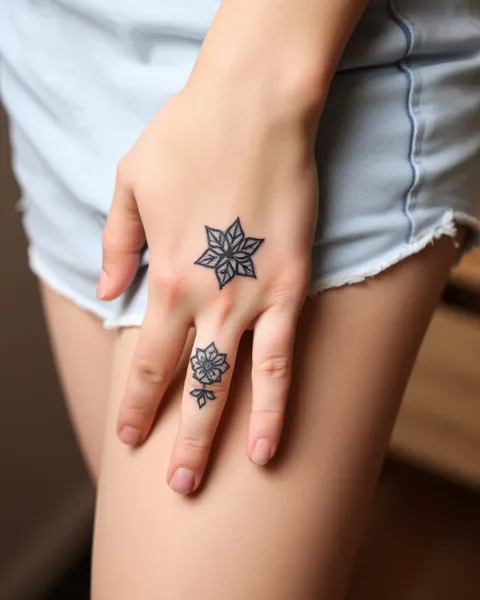 Girly Pretty Hand Tattoos Ideas for Fashion