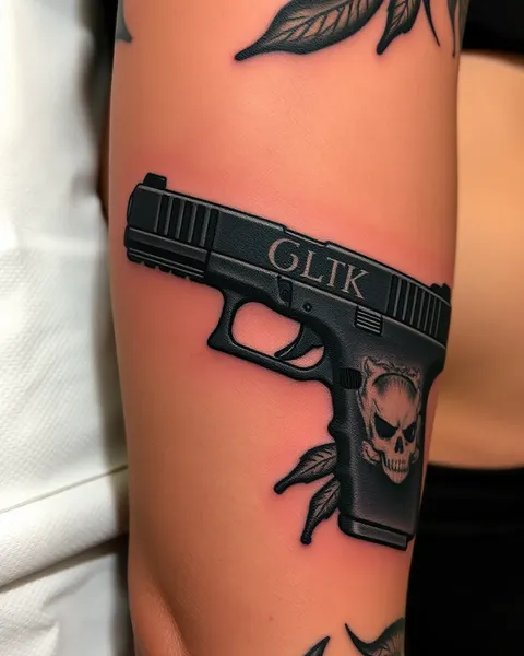 Glock Tattoo: Artistic Representation of Gun Culture and Heritage