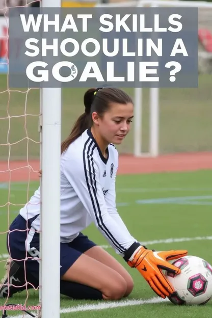 Goalkeeper Skills for Young Female Soccer Players