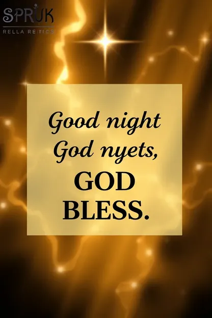 God Bless You Good Night Beautiful Images