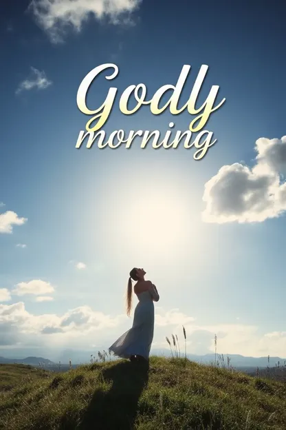 Godly Morning Images of Joyful Smiles