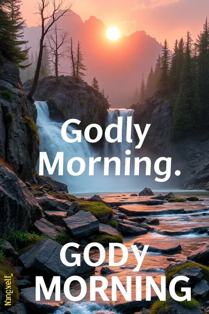 Godly Morning Images of Vibrant Colors