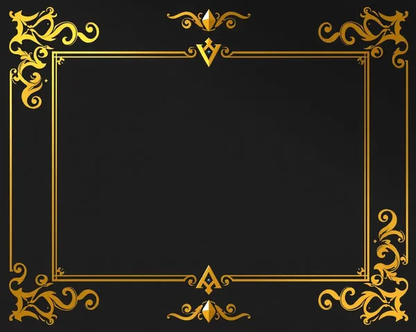 Gold Border Png Border Design