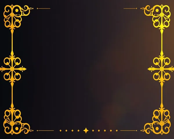 Gold Border Png Border Frame